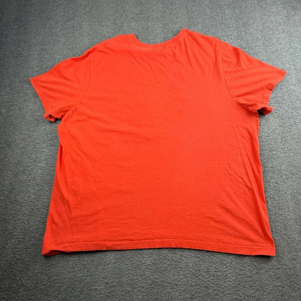 Nike T-Shirt Men's XXL Orange Graphic Nike Circa 96 Bold Dreamers Cortez Tee